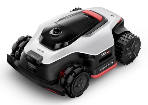 Dreame Robot Lawn Mower A3 AWD Pro 3500 Rasenmähroboter Batterie Schwarz, Weiß, Rot