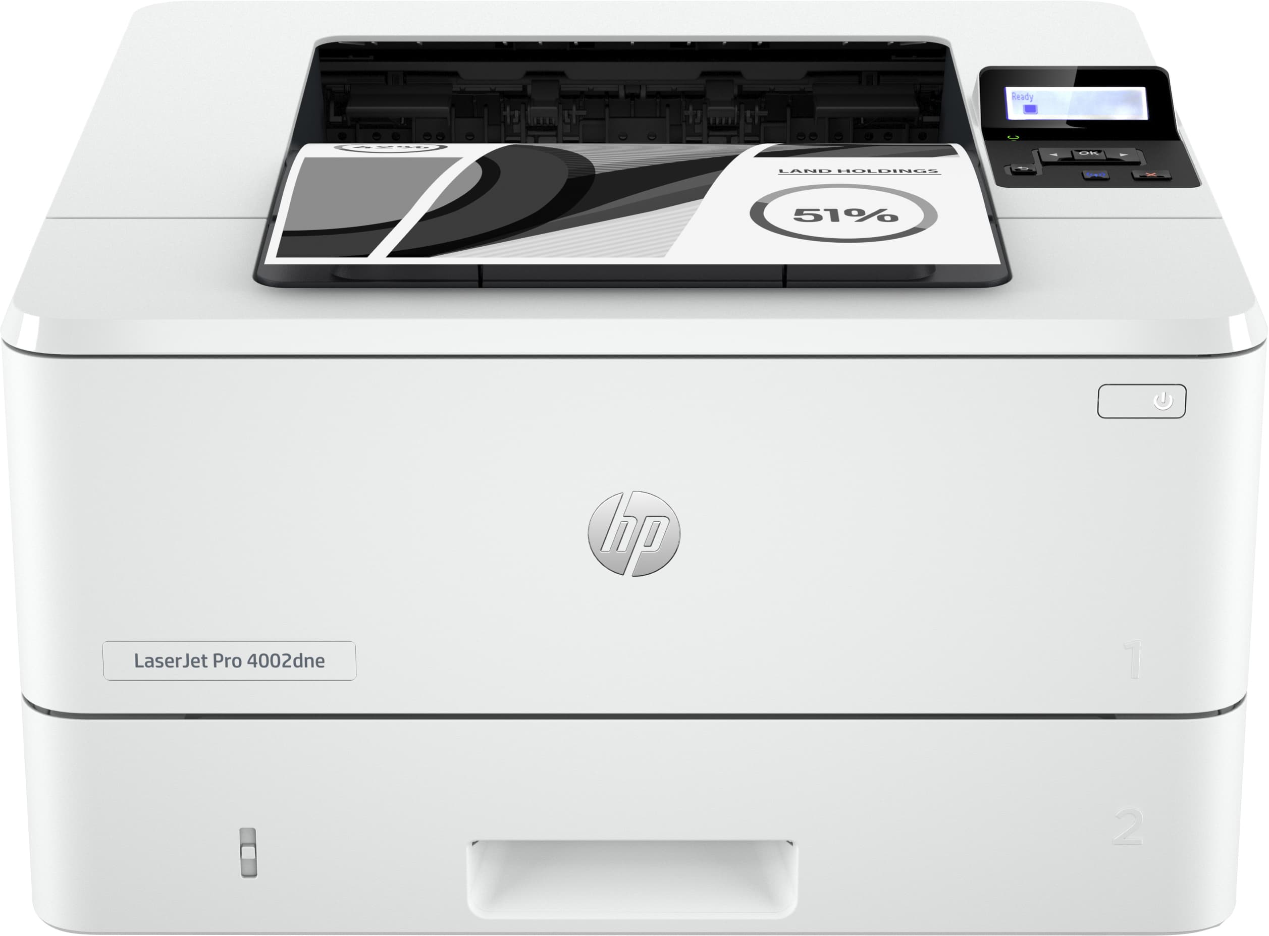 HP LaserJet Pro HP 4002dne Drucker, Schwarzweiß, Drucker für Kleine und mittlere Unternehmen, Drucken, HP+; Geeignet für HP Instant Ink; Drucken vom Smartphone oder Tablet; Beidseitiger Druck