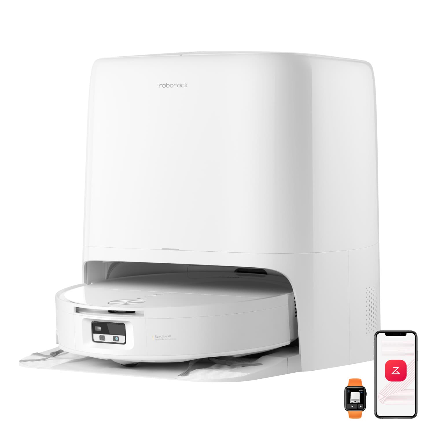 Roborock Qrevo Edge 2 Flow 0,24 l Weiß